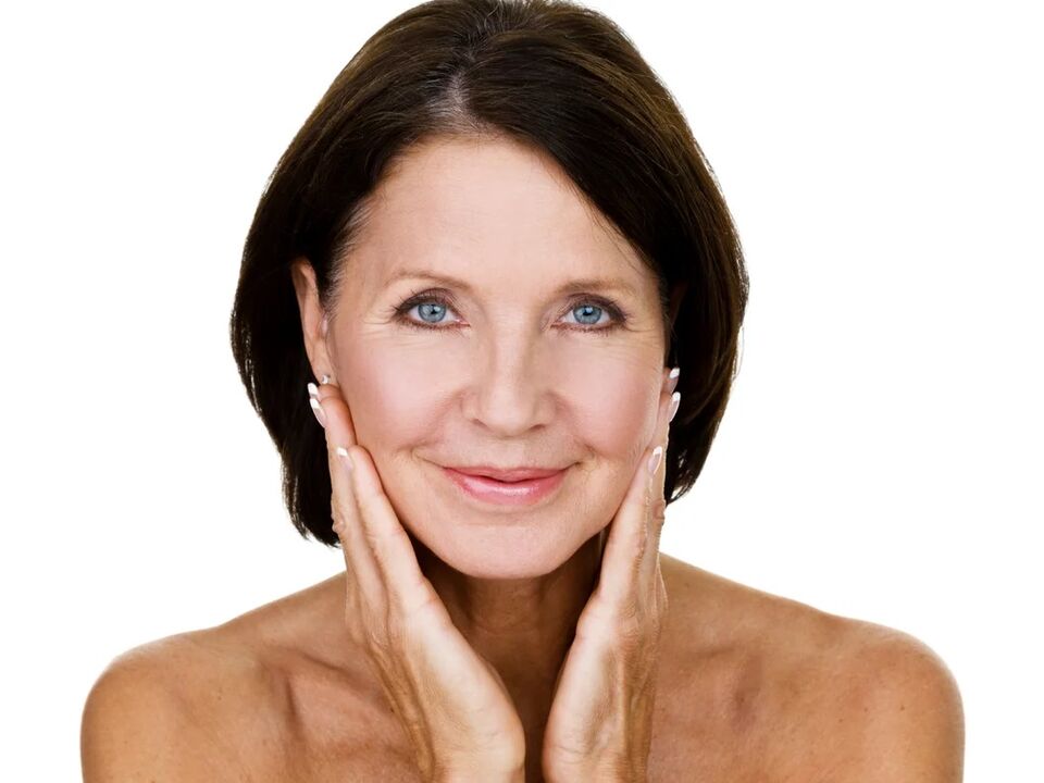 подмладяване на кожата на лицето след 35 години - крем против стареене Brilliance SF