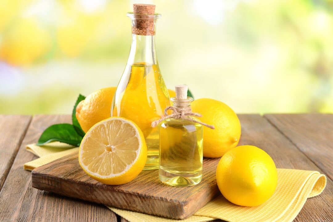 Лимонов етер - основният за избелване на кожата на лицето